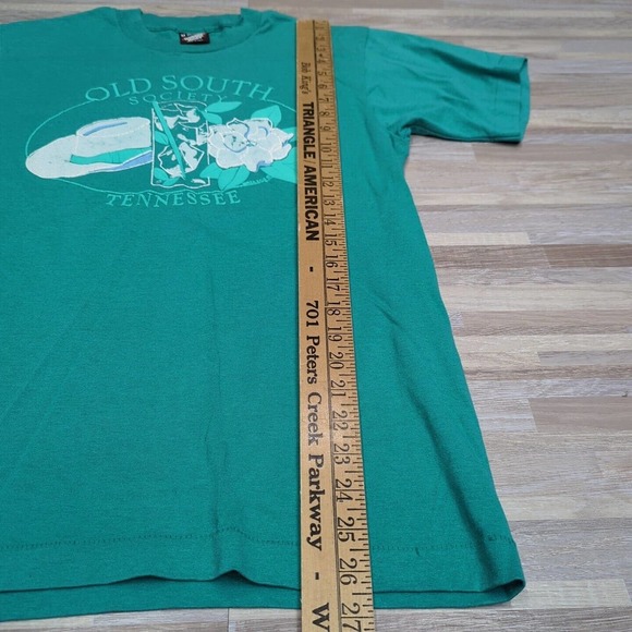 VTG 80s OLD SOUTH SOCIETY TENNESSEE Screen Stars, Single Stitch T shirt Sz M - Picture 5 of 7